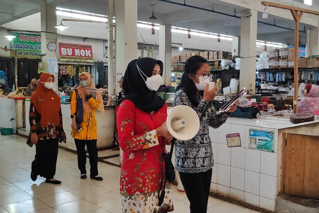 Dinkes Kampanye Pencegahan Hepatitis Akut di Pasar