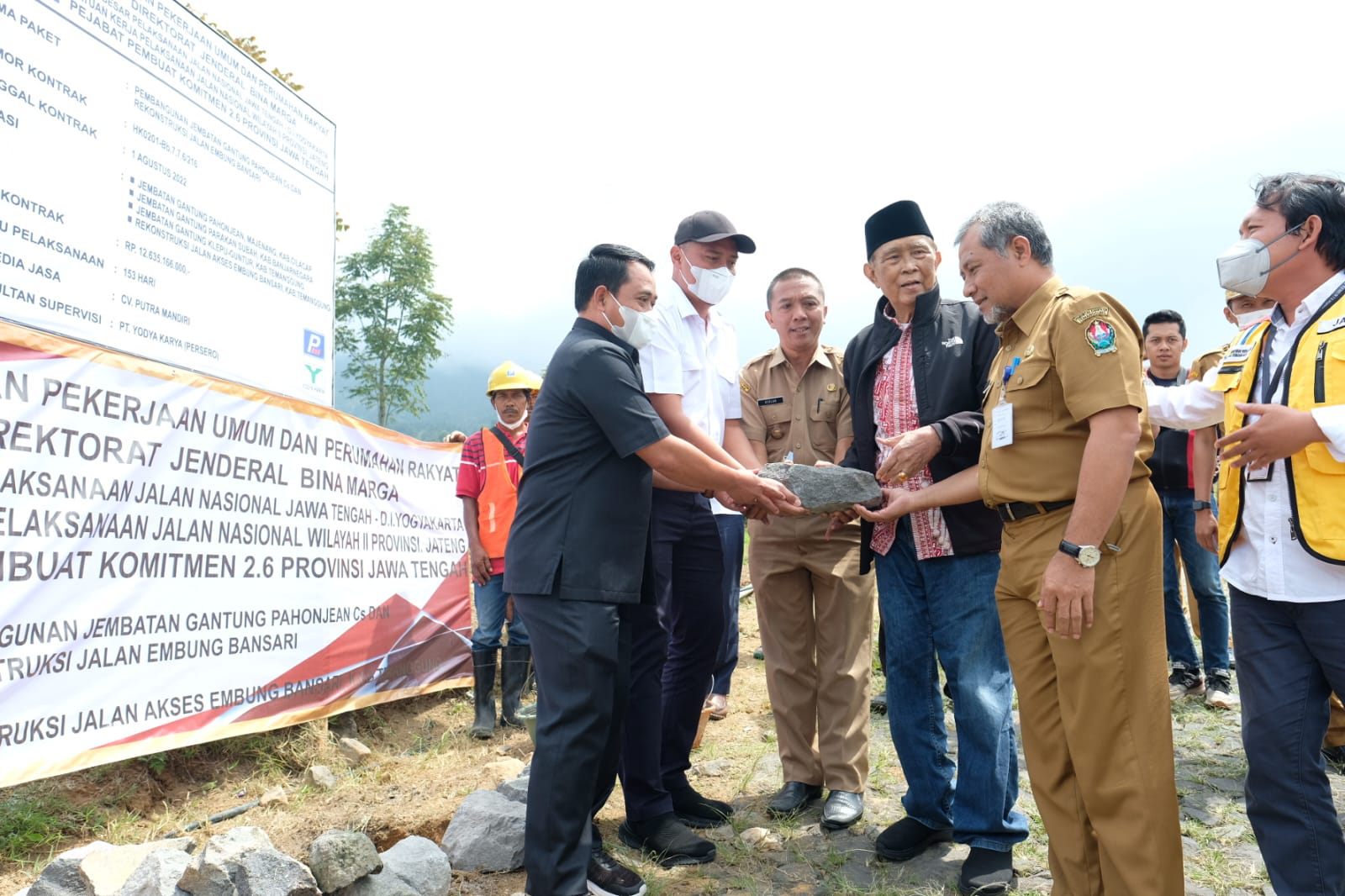 Rekonstruksi Akses Jalan Embung Bansari Segera Dimulai