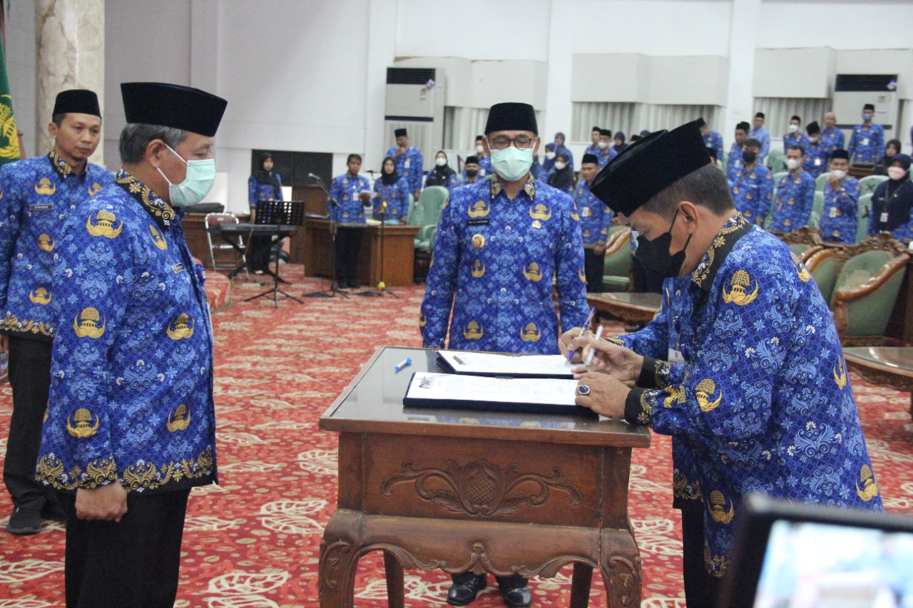 Dewan Pengurus KORPRI Unit Perangkat Daerah Resmi Dilantik dan Dikukuhkan