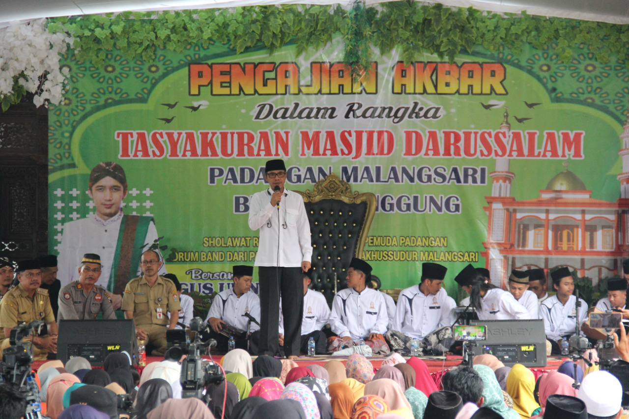 Bupati Hadiri Tasyakuran Peresmian Masjid Darussalam Padangan