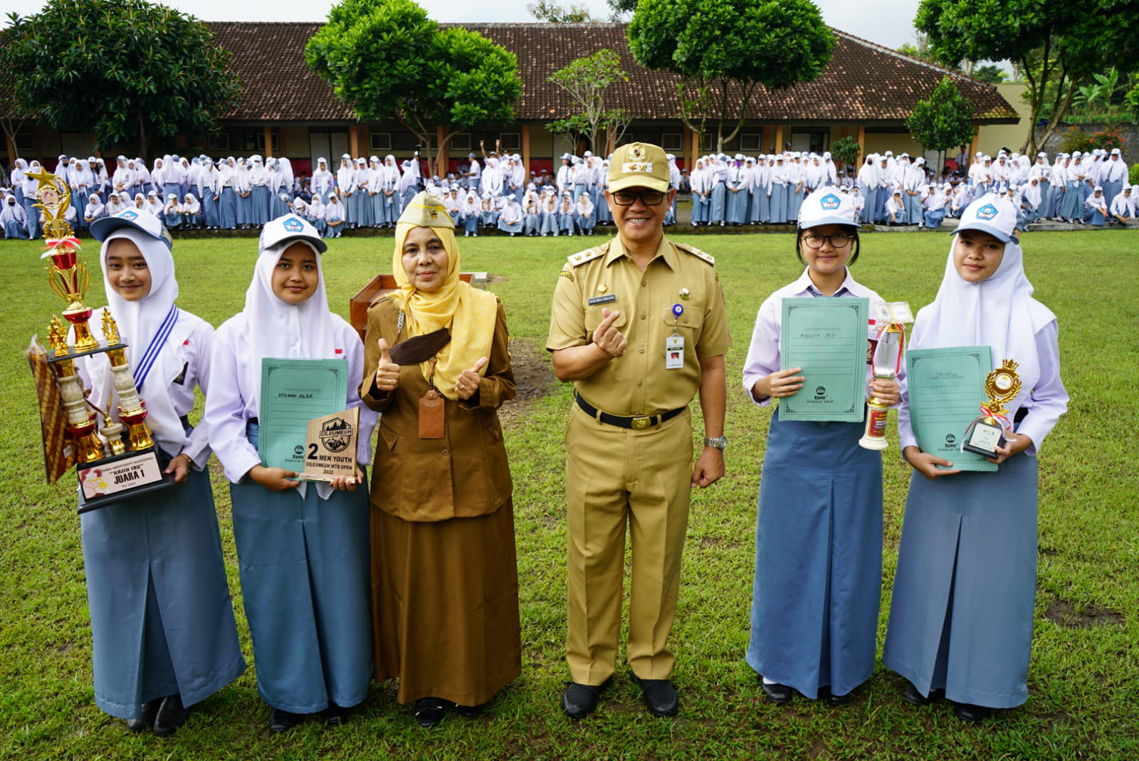 Wabup Beri Motivasi Siswa SMA Negeri 1 Parakan