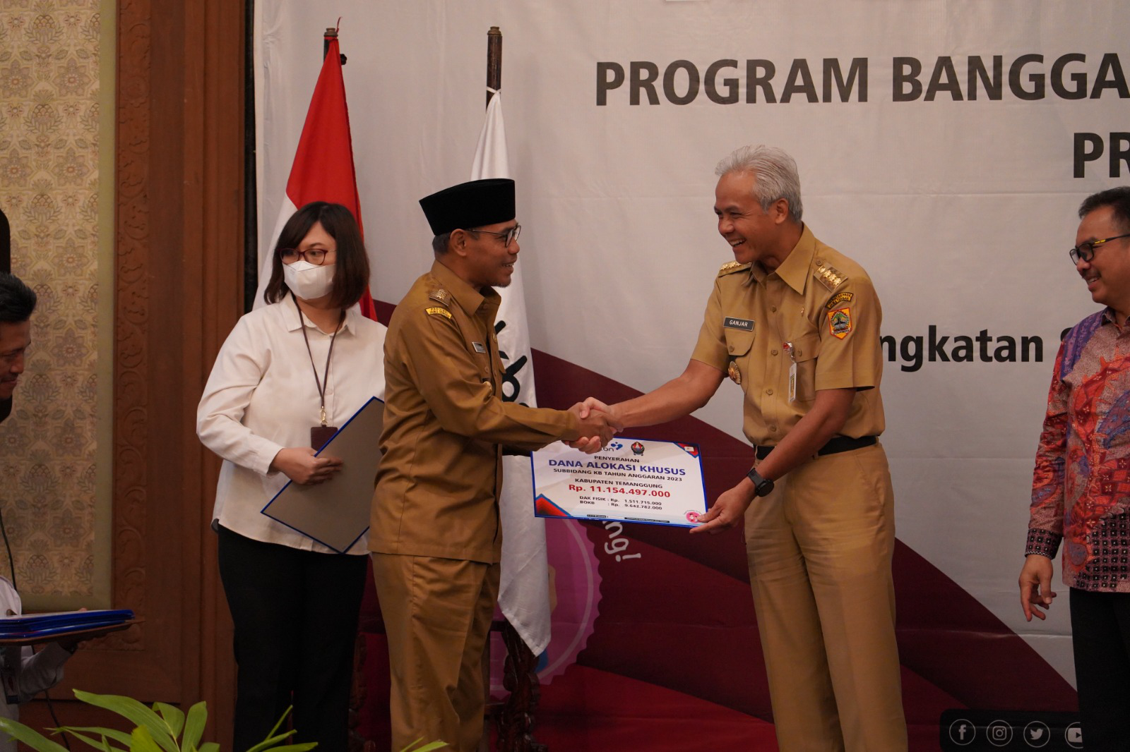 Bupati Hadiri Rapat Kerja Daerah Program Bangga Kencana dan Percepatan Penurunan Stunting