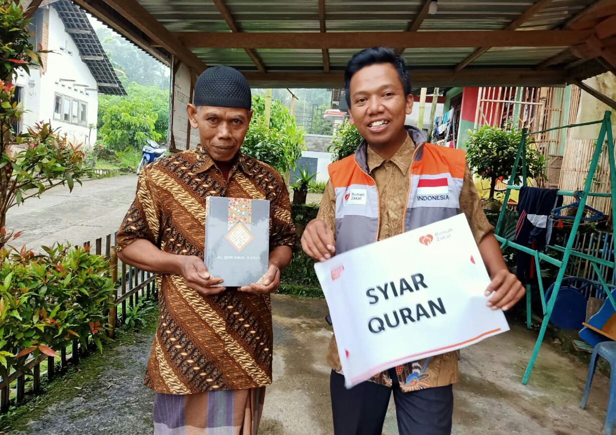 Rumah Zakat Temanggung Salurkan 20 Paket Syiar Quran