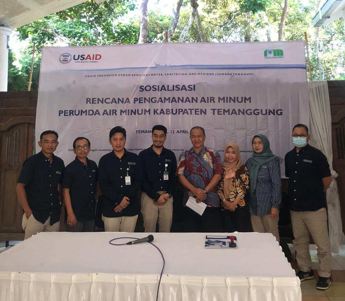 Susun RPAM, PDAM Temanggung Bersama USAID Iuwash Tangguh Adakan Sosialisasi