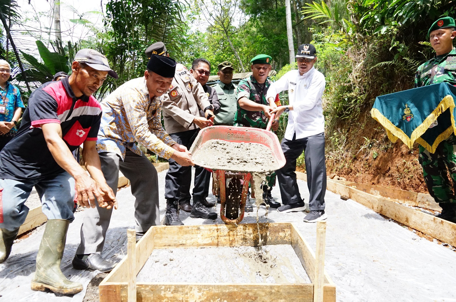 Desa Kembangsari Jadi Lokasi TMMD Sengkuyung Tahap I TA 2023