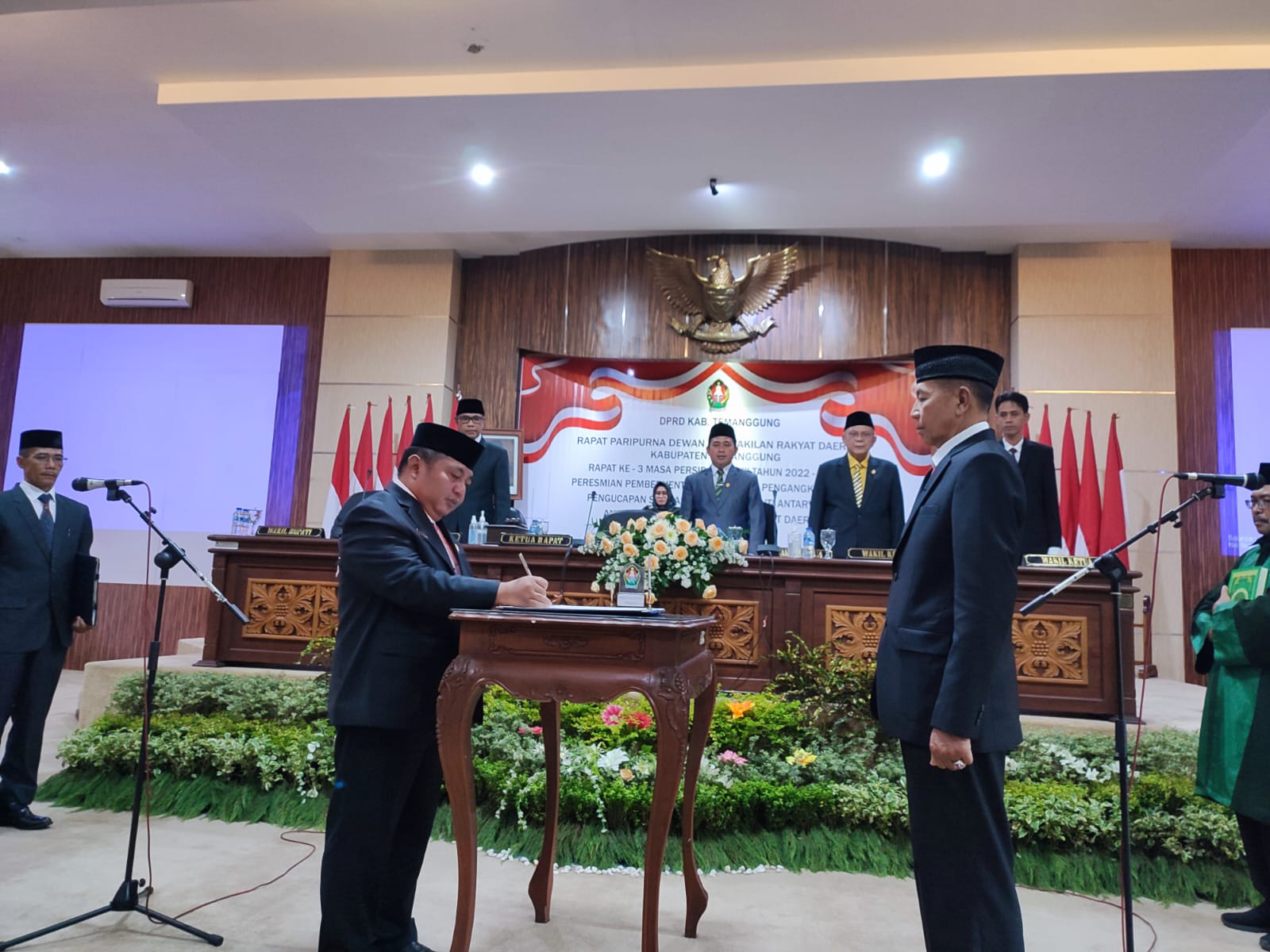 Fraksi Gerindra DPRD Temanggung Lakukan PAW, Untung Haryanto Gantikan Yeni Kusnita