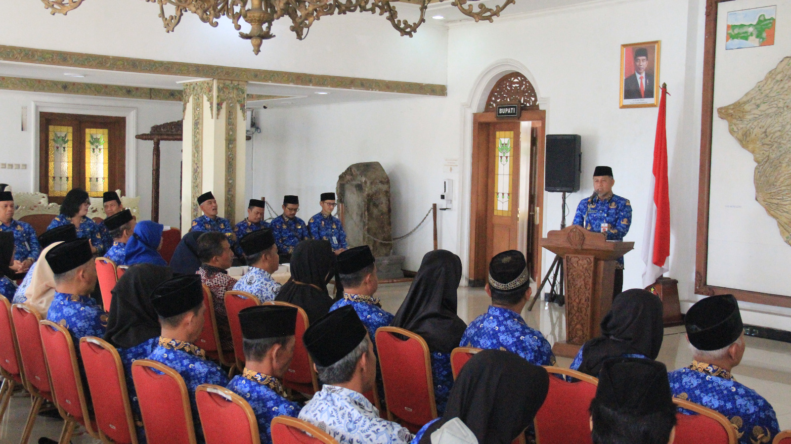 Dewan Pengurus KORPRI Temanggung Lepas 51 Anggota Purna Tugas