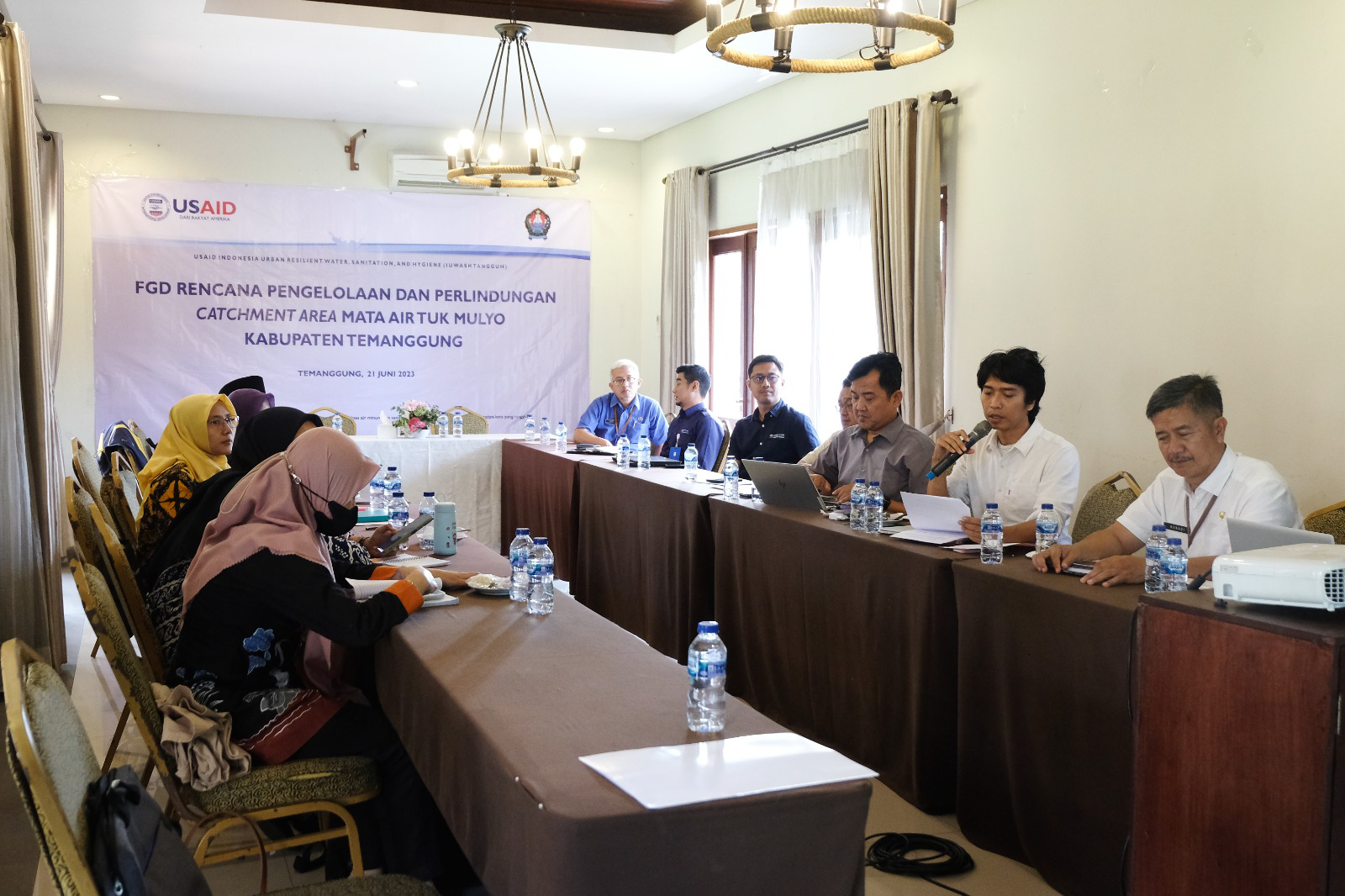 Wujudkan Sumber Daya Air Berkelanjutan, USAID IUWASH Tangguh Bentuk Forum Koordinasi