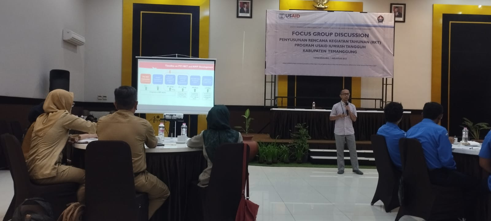 Bappeda Bersama USAID IUWASH Tangguh Gelar FGD Penyusunan RKT 2023-2024