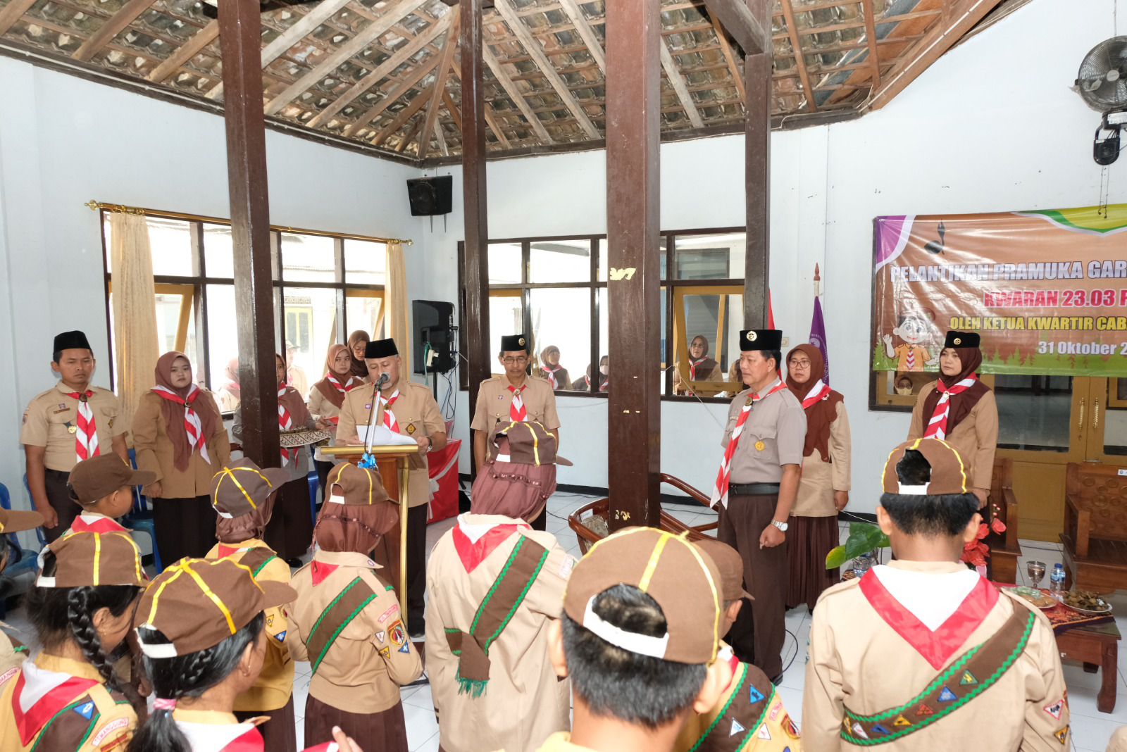 208 Pramuka Siaga Garuda Dilantik Ketua Kwarcab Temanggung