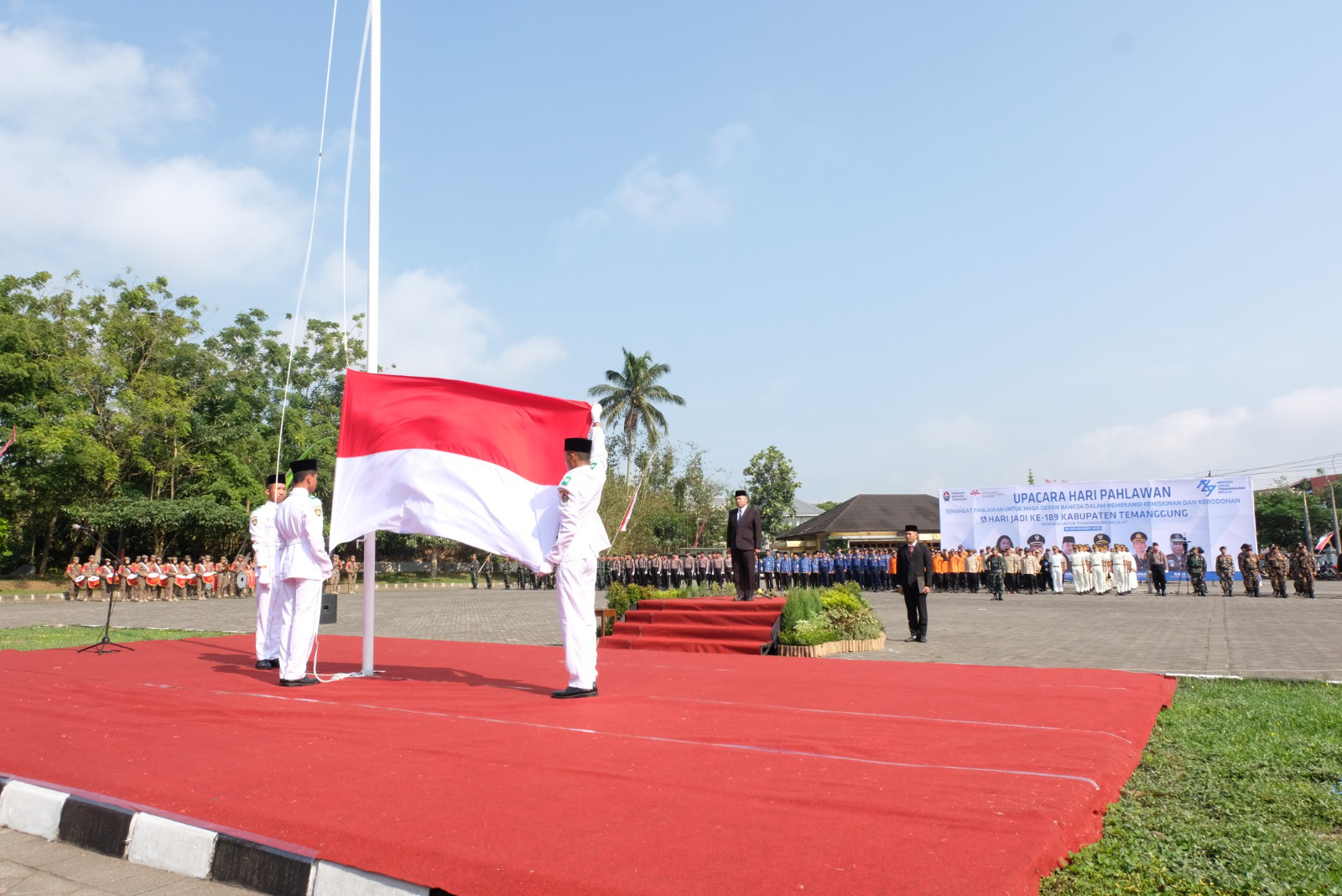 Upacara Hari Pahlawan dan Hari Jadi ke-189 Temanggung