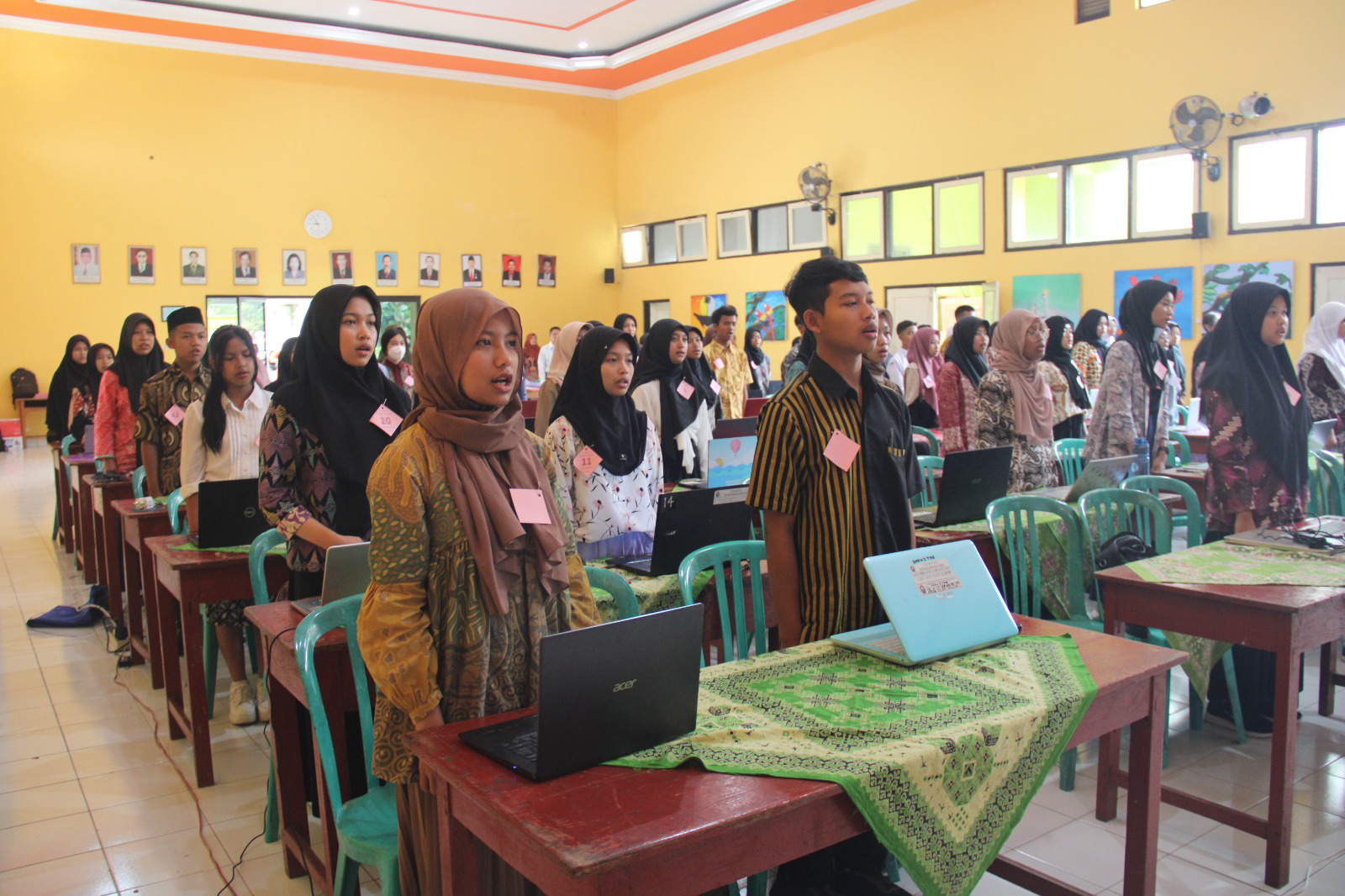 216 Siswa Semangat Gali Potensi dan Karakter dalam Lomba Bulan Bahasa se-Kabupaten Temanggung