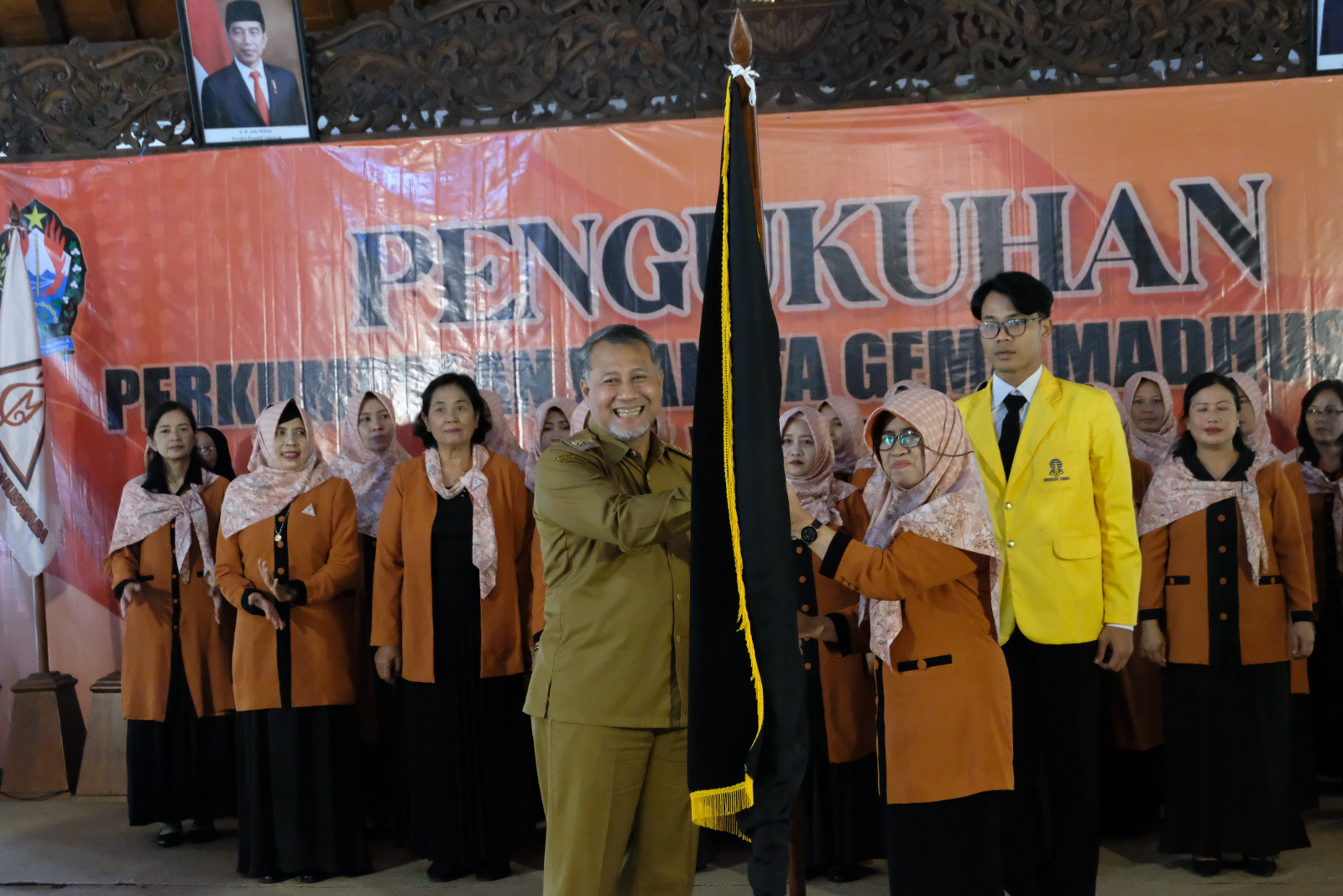 Kukuhkan Gema Madhuswara, Pj. Bupati: Berikan Warna dan Kontribusi dalam Pembangunan