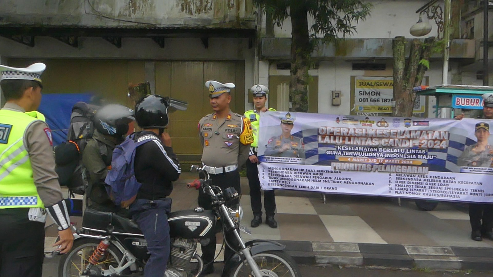 Satlantas Polres Temanggung Gencarkan Operasi Keselamatan Lalu Lintas