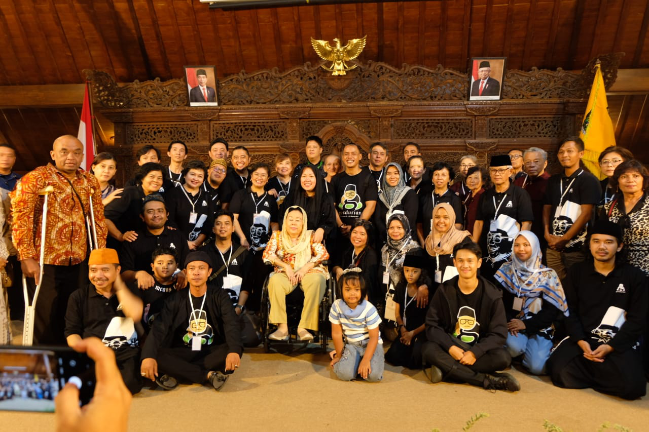 Sinta Nuriyah Wahid Buka Bersama Anak Yatim Lintas Agama