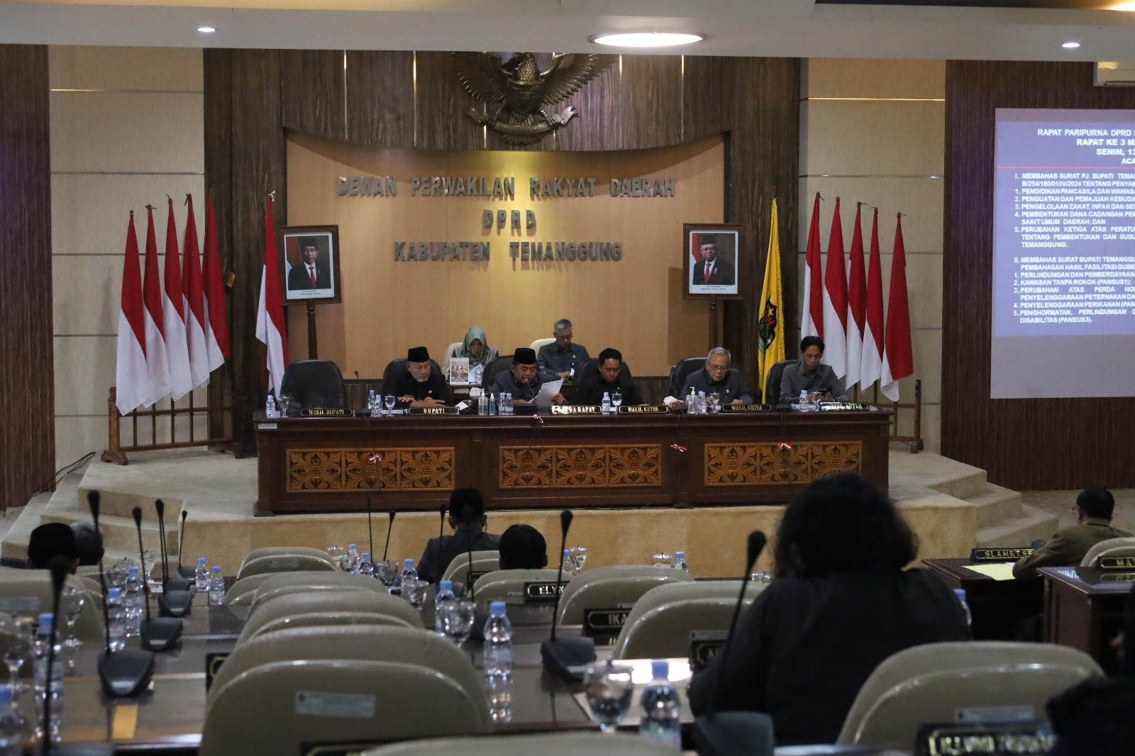 DPRD Temanggung Bahas Sepuluh Raperda