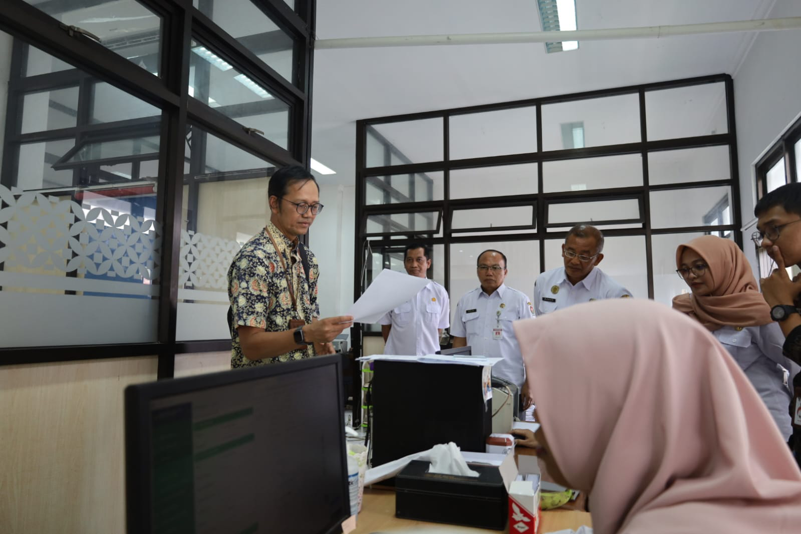 Dapat Kunjungan dan Pembinaan dari Tim KemenPAN-RB, Temanggung Optimis Bangun ZI Menuju WBK 2024