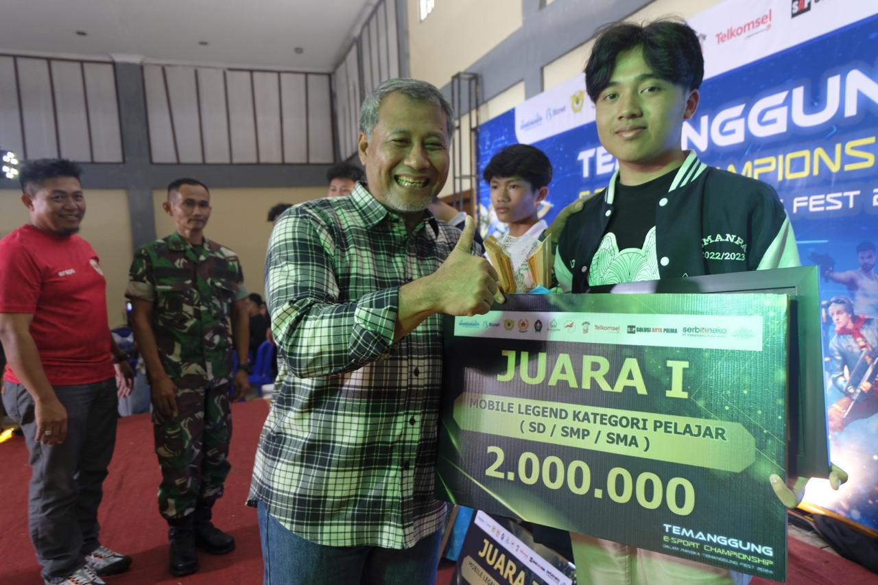 Temanggung E-Sport Championship Sukses Digelar