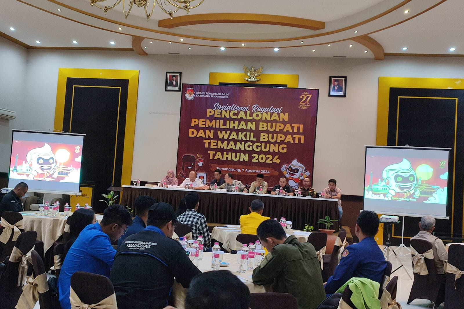 KPU Sosialisasikan Regulasi Pemilihan Bupati dan Wakil Bupati Temanggung 2024