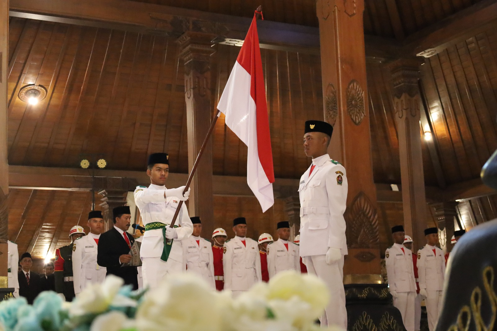 52 Anggota Paskibraka Kabupaten Temanggung Dikukuhkan