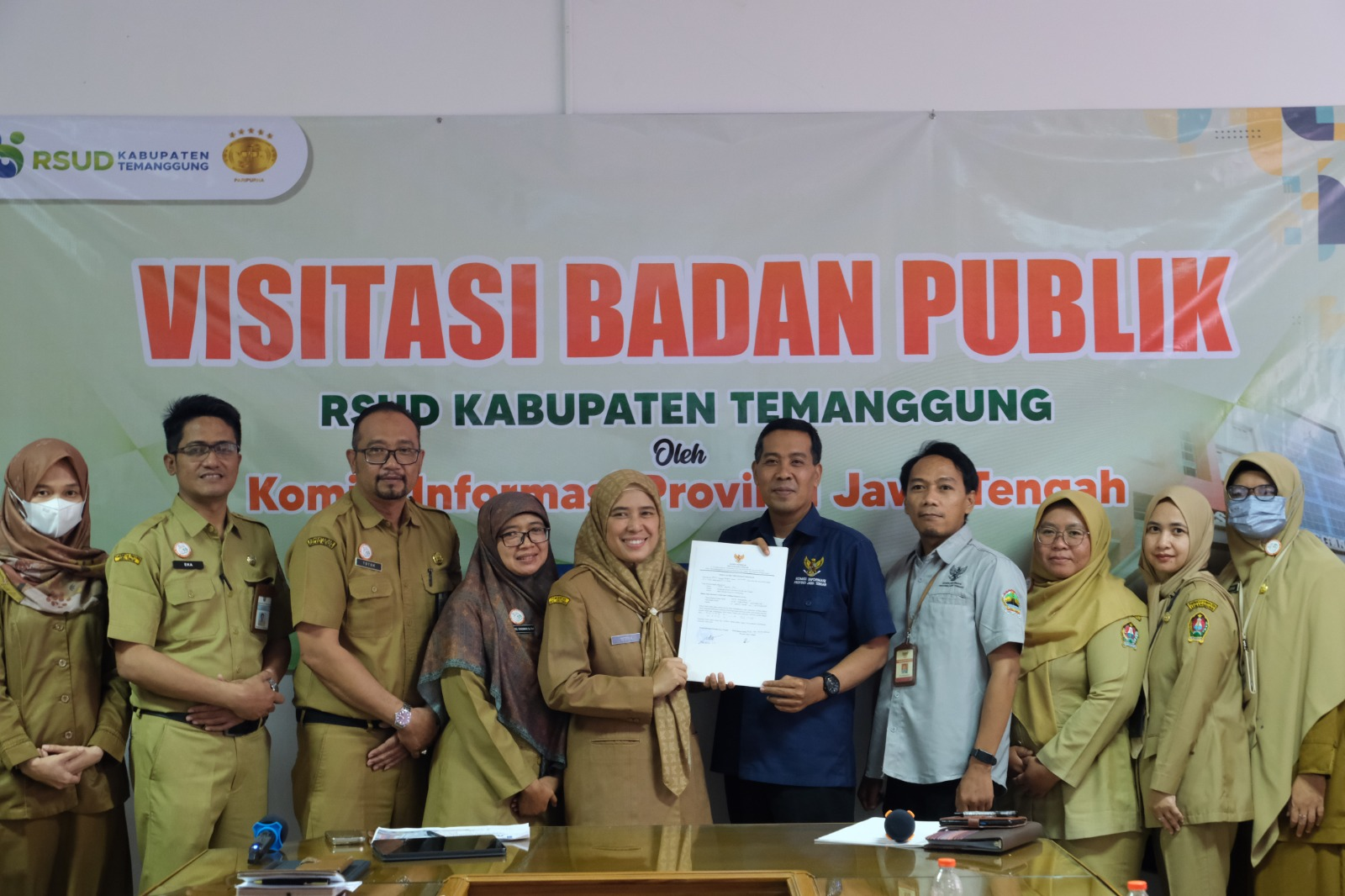 Dapat Apresiasi, RSUD Temanggung Capai Nilai Visitasi KIP 94,50