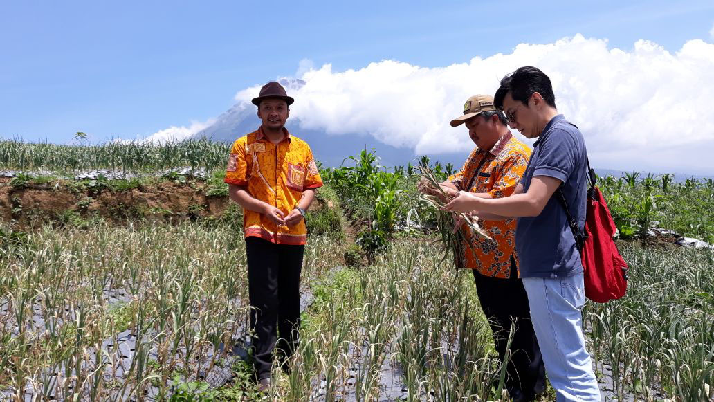 Lembaga Penelitian Holtikultura Asal China Kunjungi Temanggung 