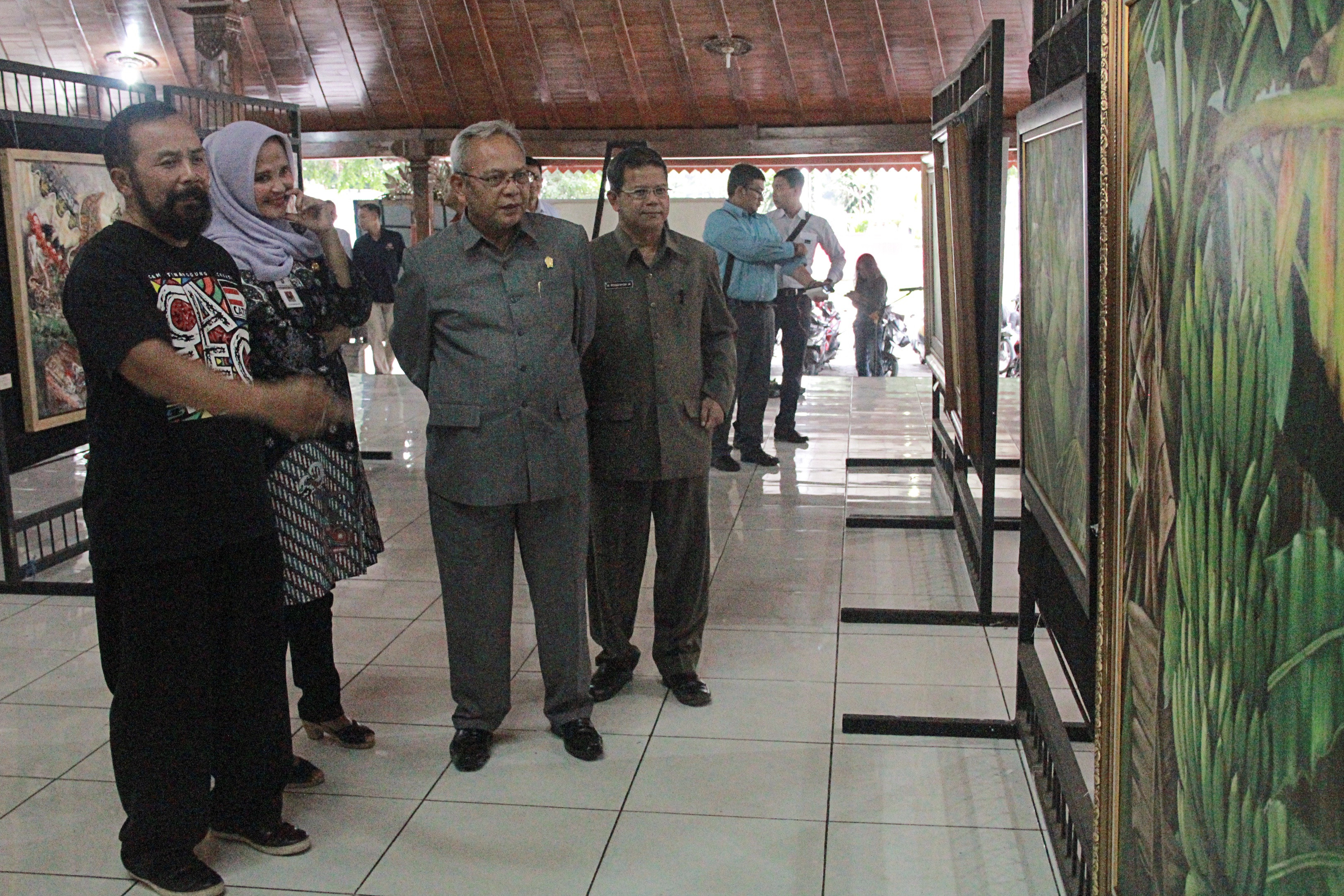 Catec Gelar Pameran Seni Rupa ke-Enam Kalinya di Pendopo Pengayoman Temanggung