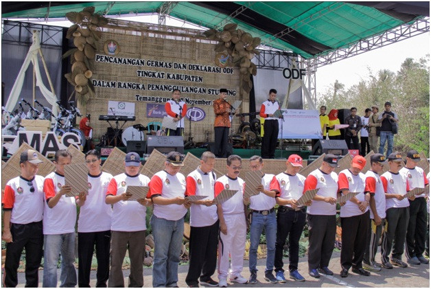 Temanggung Deklarasikan ODF dan Canangkan Germas