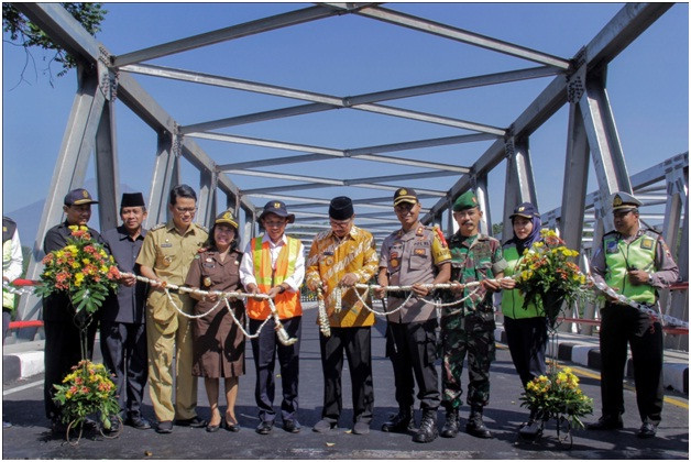 Dua Jembatan Baru di Temanggung Siap Sambut Arus Mudik 2019