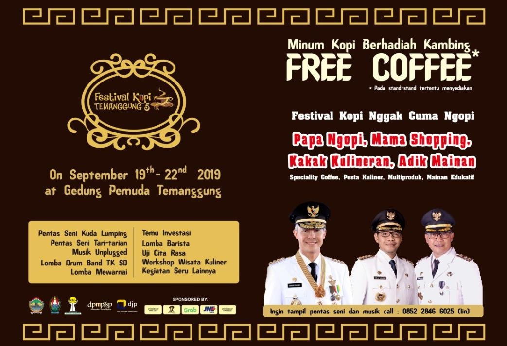 Karena Kopi Aku Kembali, Tagline Festival Kopi Temanggung Tahun Ini