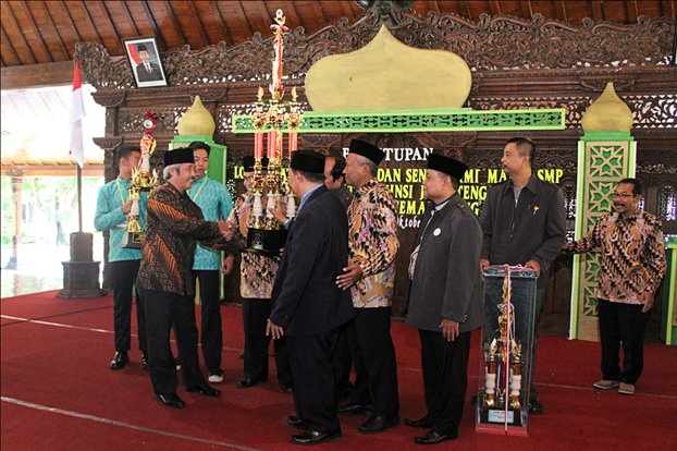 Temanggung Raih Juara Umum Lomba MAPSI SMP Tingkat Provinsi Jawa Tengah Tahun 2017