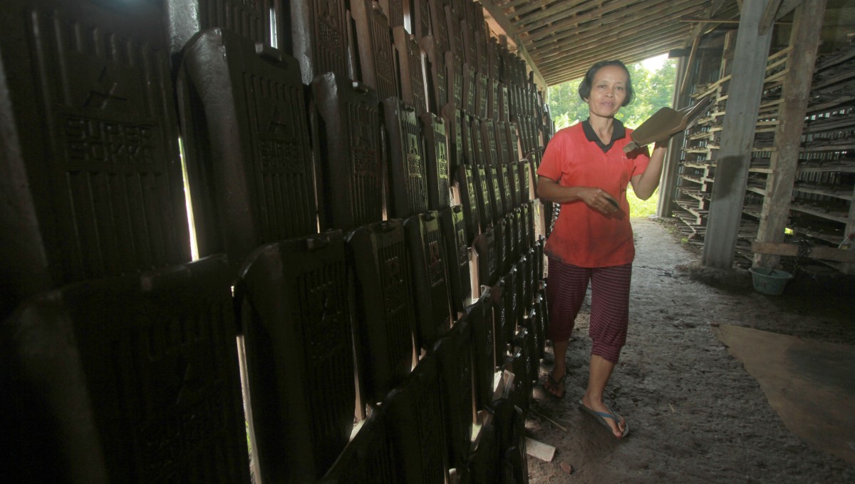 Produksi Genteng Cetak di Temanggung Menurun