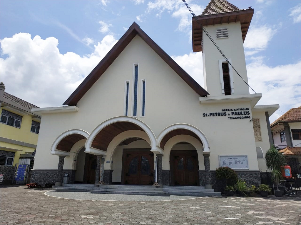 Gereja St Petrus dan Paulus Temanggung Siapkan Pam Swakarsa untuk Amankan Paskah