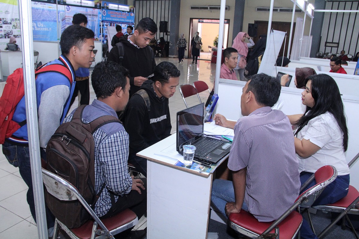 Job Fair Temanggung 2018 diserbu Para Pencari Kerja