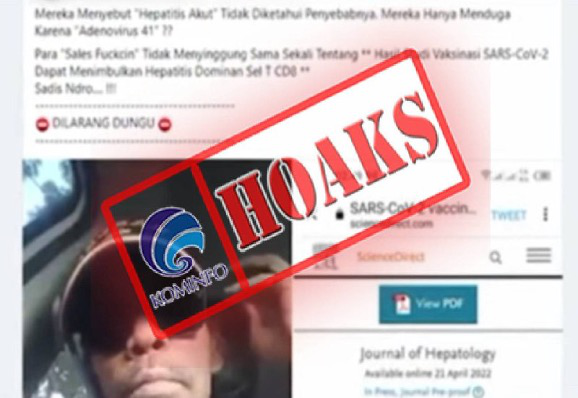 [HOAKS] Hepatitis Akut pada Balita Disebabkan oleh ASI dari Ibu yang Divaksinasi Covid-19