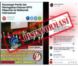 [DISINFORMASI] Kecurangan Pemilu dan Meninggalnya Ratusan KPPS Dilaporkan ke Mahkamah Internasional