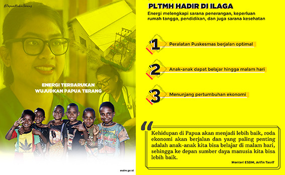 Energi Terbarukan Wujudkan Papua Terang