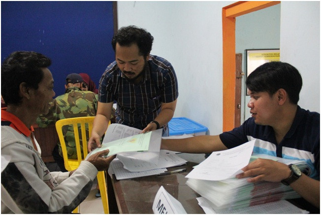 BPN Temanggung Bagikan Sertipikat Tanah Gratis Kepada Warga Desa Ngaditirto  