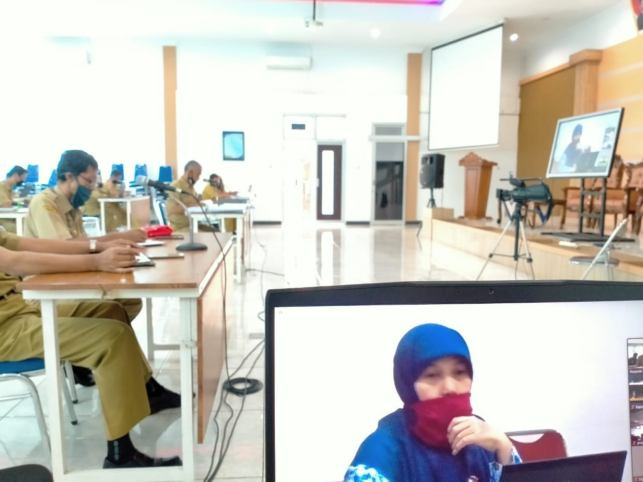 Pemkab Temanggung Ikuti Musyawarah RKPD 2021 Melalui Vidcon