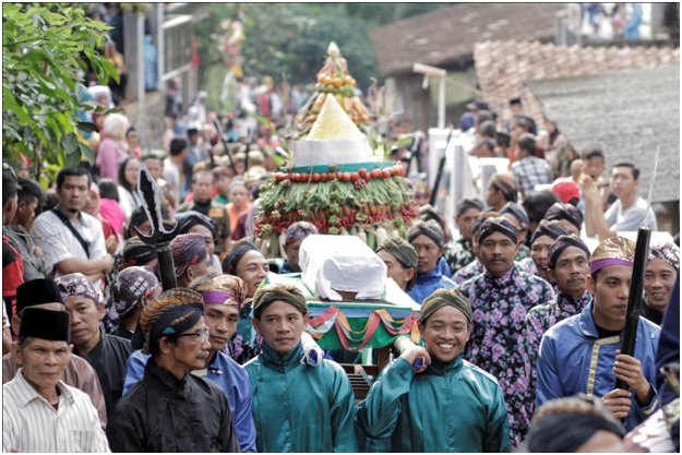 Sadranan Dusun Pete, Kembangsari, Temanggung Sembelih 90 Ekor Kambing