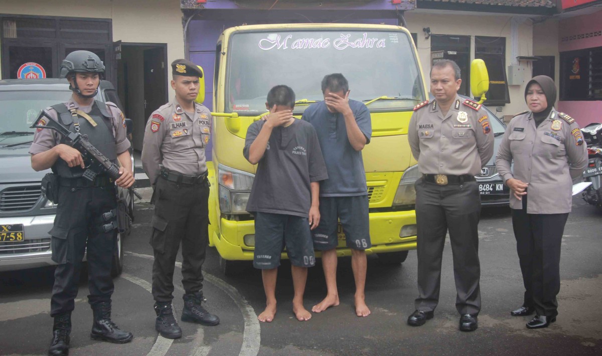 Polisi Amankan Pelaku Pencurian Hewan Ternak di Temanggung 