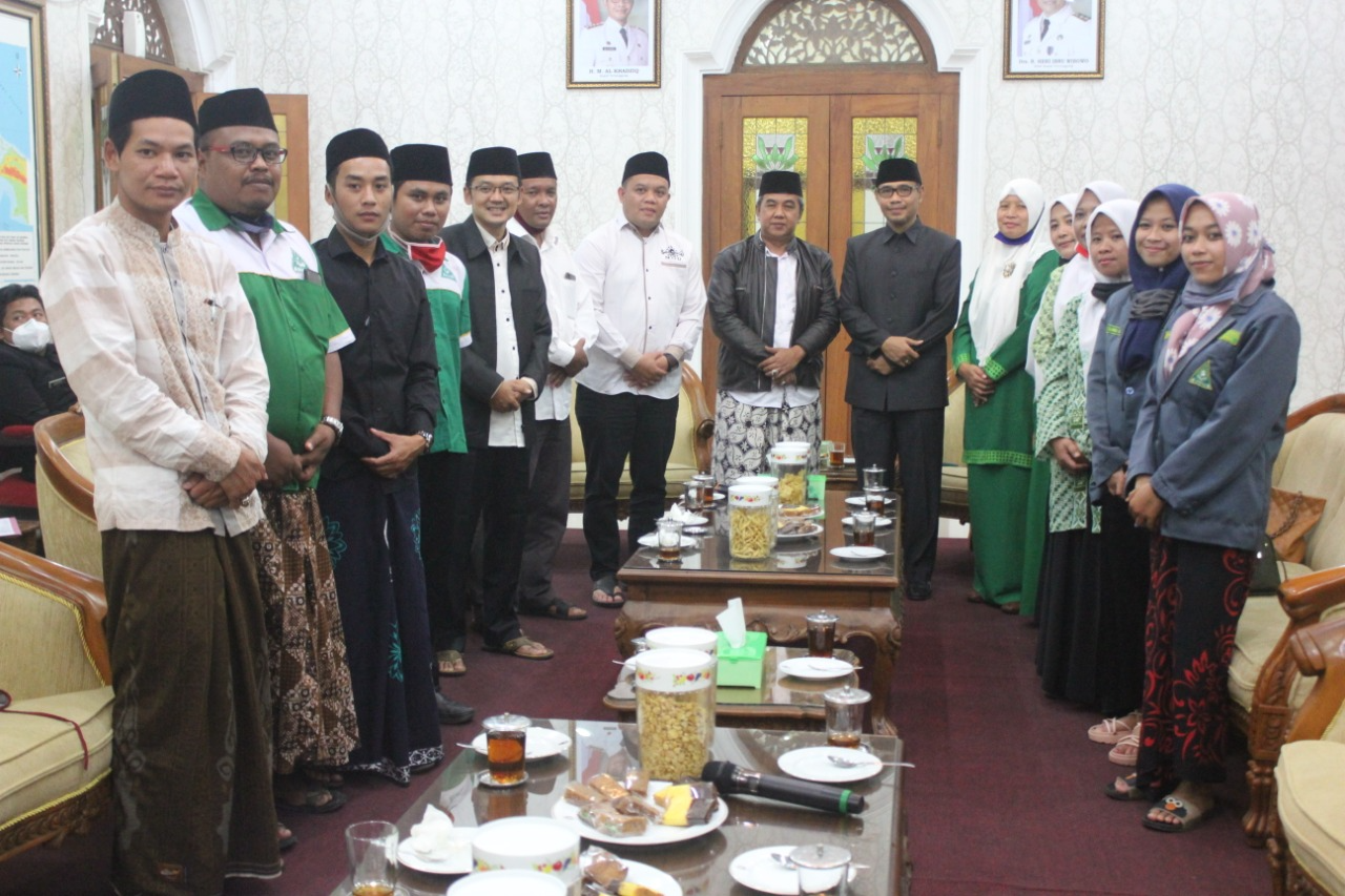 Pengurus MWC NU Tembarak Silaturahmi dengan Bupati Temanggung 