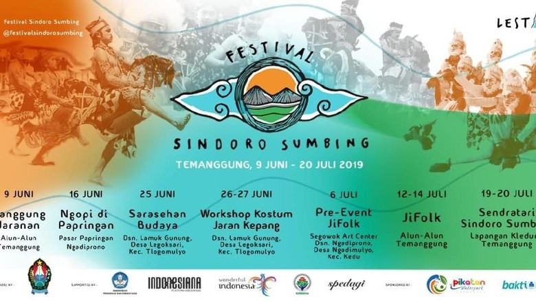 9 Negara ASEAN Ambil Bagian dalam Festival Sindoro Sumbing 2019