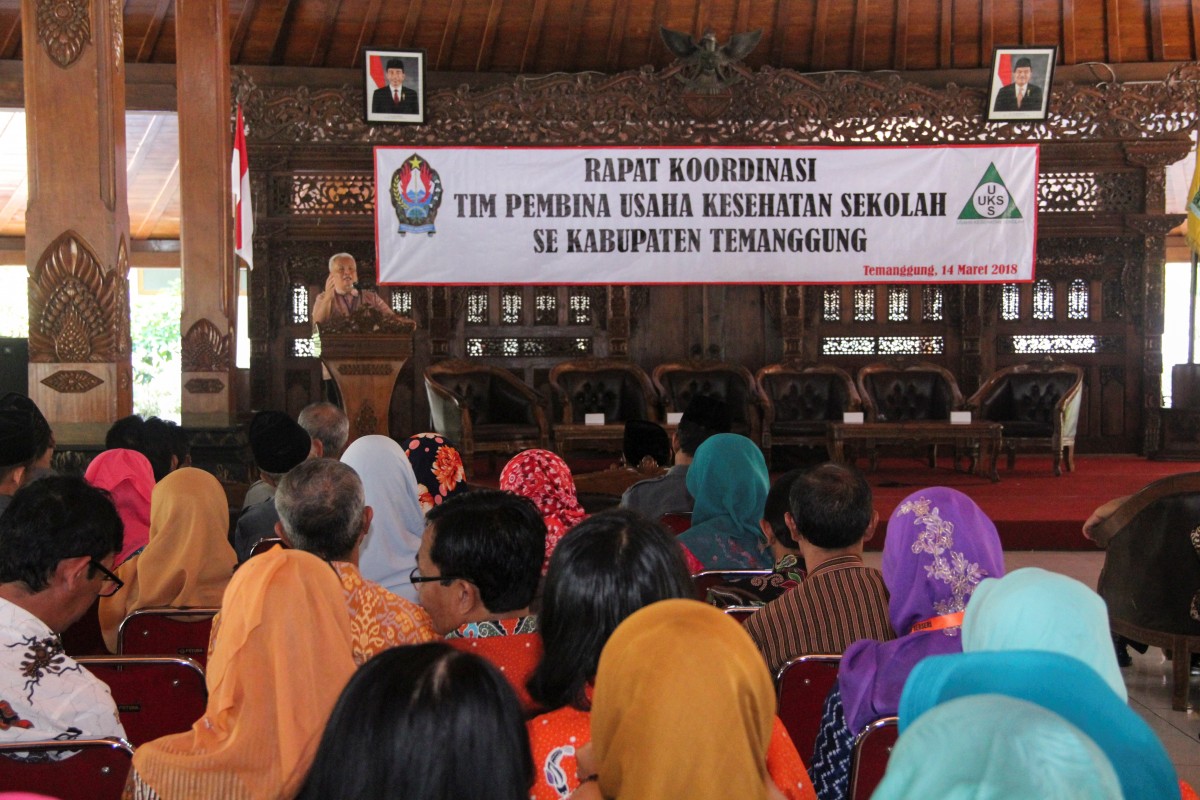 Setda Kabupaten Temanggung Gelar Rakor TP-UKS Se-Kabupaten.